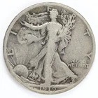 1919-S Walking Liberty Half Dollar Silver WLH Fifty Cent Piece 50c