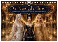 Drei Kronen, Drei Herzen (Wandkalender 2027 DIN A4 Quer), Calvendo Monatskalende