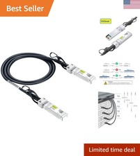 SFP DAC Twinax Cable, 10G SFP to SFP Direct Attach Copper Patch Passive Ca...