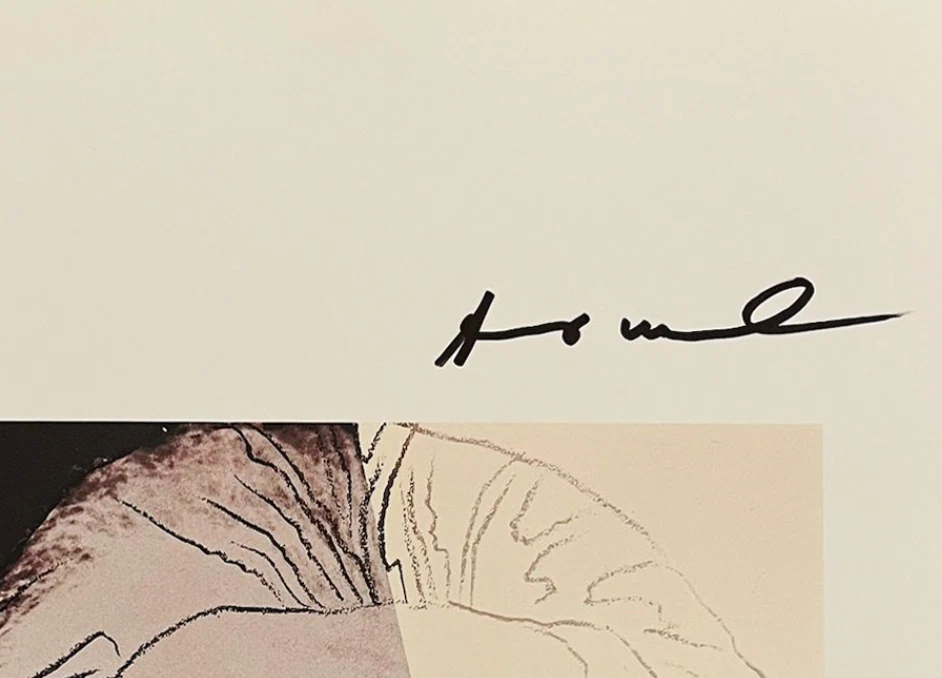 Andy Warhol Hand-Signed Original Print With COA & +$3,500 USD Appraisal Included - Image 4 of 4