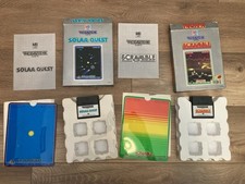 Thumbnail of ebay&reg; auction 227408655431 | Vectrex Modul Scramble und Solar Quest Vintage Video Spiel  1982 MB OVP