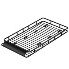 85" x 45" x 6" Universal Roof Rack, Extra Wide Rust-Proof Roof Cargo Basket