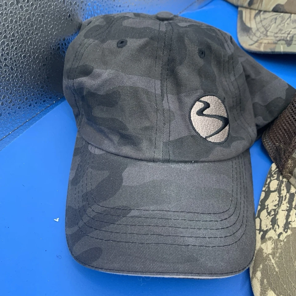 Lote de 6 gorras atléticas de camionero camufladas LOTE DE 6 sombreros sombreros correa de malla espalda a presión Foto 4 de 4