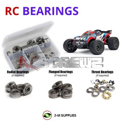 RCScrewZ Metal Shielded Bearings ara047b for ARRMA VORTEKS 3S ARA4305V3 | KIT