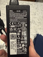 Dell 65W AC Adapter LA65NS2-01 PA-12 Family Laptop Charger 19.5V 3.34A Black