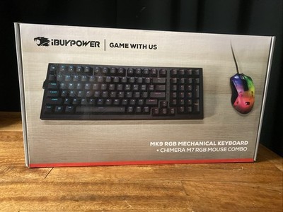 iBUYPOWER MK9 RGB Mechanical Keyboard + Chimera M7 RGB Mouse Combo