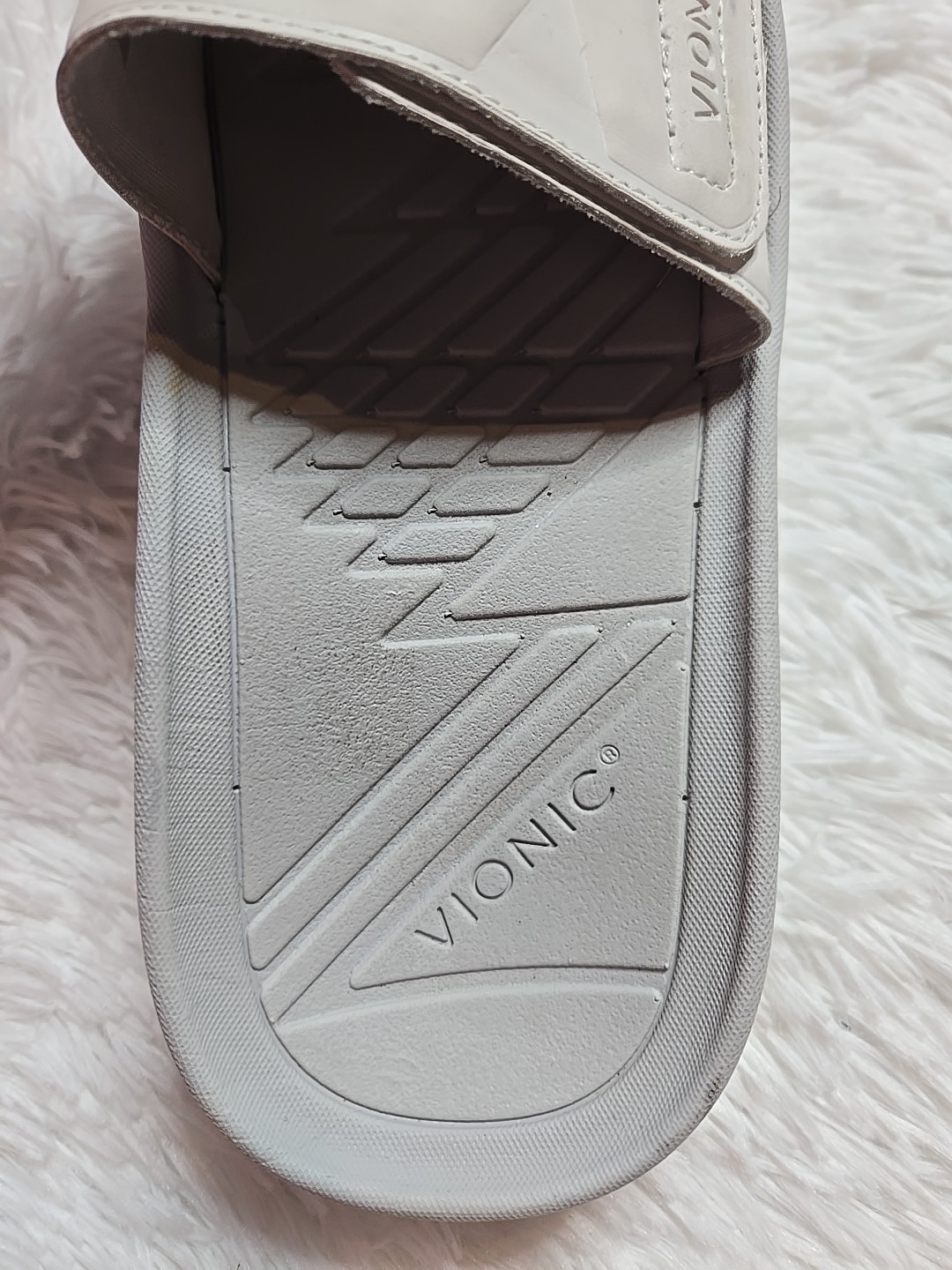 Vionic Rejuvenate Gray Adjustable Slide Sandals S… - image 5