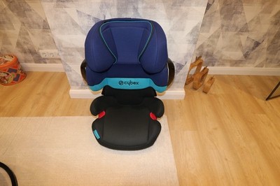 Cybex Silver Solution X2-fix, Autositz Gruppe 2/3 (15-36 kg), Mit Isofix, Blue M