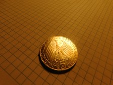 COIN GERMANY 5 MARK 1969 G SILVER # 70