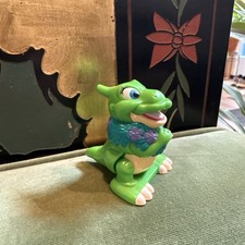 Burger King Land Before Time Dinosaur Ducky The Green Dinosaur Wind Up Toy 1997