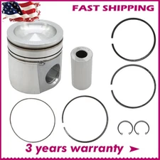 1x 4089669 Piston+Ring Sets Fits For Dodge Ram Cummins 24v 2004-07 Std New