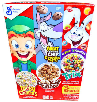 General Mills Cereal Variety Pack 38.5 Oz EXP 03/2027