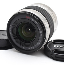 Pentax Q 02 Standard Zoom SMC 5-15mm f/2.8-4.5 ED AL IF Lens Silver w/caps Used