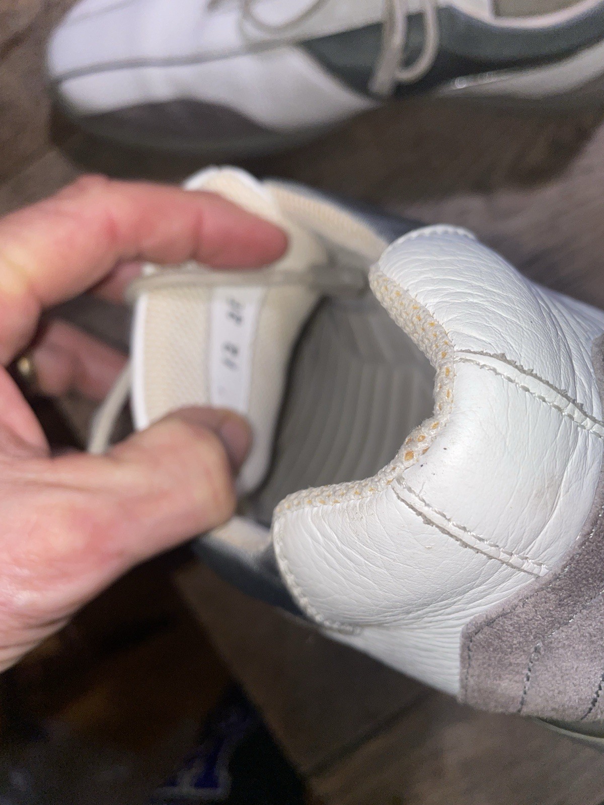 Zegna Sport Leather & Mesh Panel Lace-Up Sneakers (Made in Italy)rare Size 12 image 7