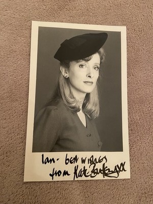 KATE BUFFREY (WISH ME LUCK) HANDSIGNIERTES LWT FOTO