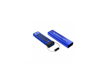 iStorage datAshur PRO+C FIPS 140-3 Level 3 - AES XTS Encrypted - 32GB - USB 3.2