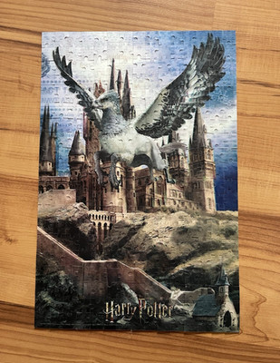 Wizarding World Harry Potter Prime 3D Puzzle 300 Teile Hogwarts mit Hippogreif