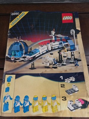 Vintage Lego #6990 Monorail Transport System. Does Not Have A Box.  Incomplete.
