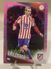 2026 Topps UEFA Champions League Antoine Griezmann Pink Sparkle