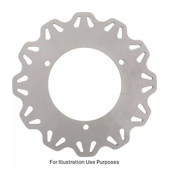 EBC VR Scooter Solid Vee Rear Disc Rear for Yamaha YP 250 Majesty 2000 - 2003
