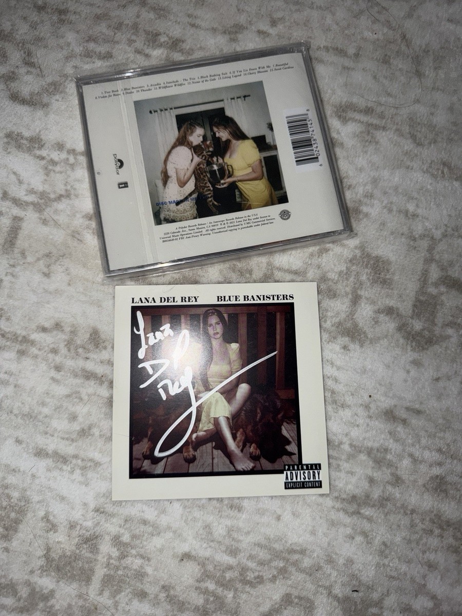 Lana Del Rey Signed Blue Banisters CD With Proof | eBay