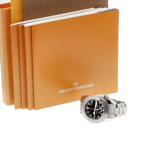 Girard Perregaux — Girard-Perregaux 49941-21-631-1 45mm Ti Black Dial Automatic Watch #C16397