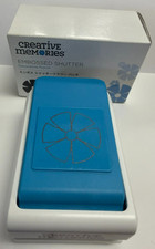 Creative Memories Embossed Shutter Decorative Punch  New Open Box 