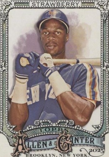 2025 Topps Allen & Ginter Darryl Strawberry New York Mets #192 | eBay