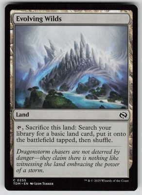 Evolving Wilds Normal C Tarkir: Dragonstorm 255 NM