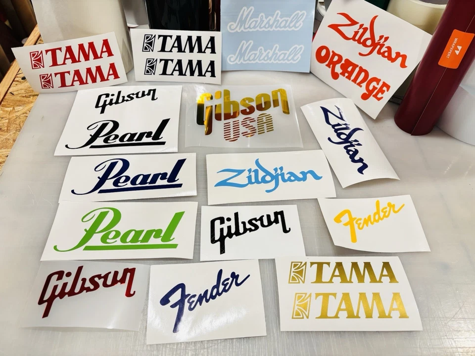 Guild Guitars Bass Die Cut Vinyl Decal Guitars Music Rock n Roll Sticker - Image 3 of 4