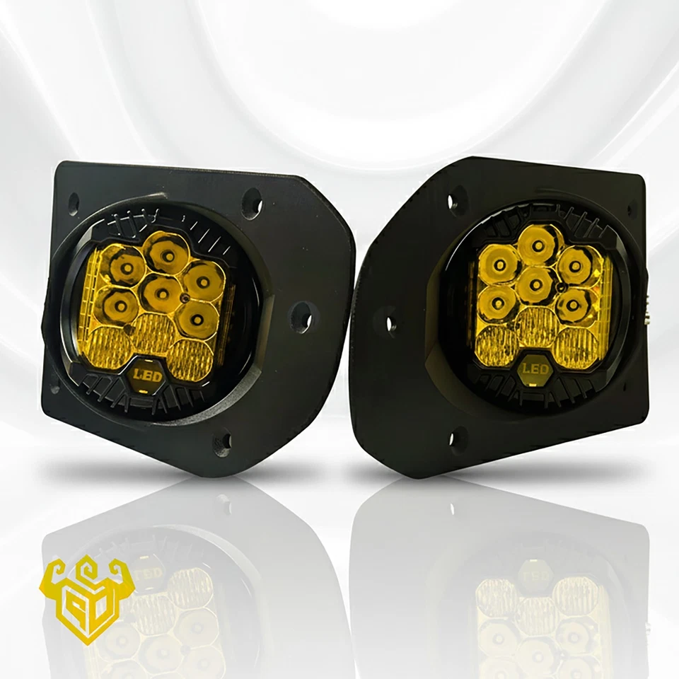 Toyota FJ Cruiser Wing Delete Brackets | 5″ LED Combo – Fits All FJ Models - Image 3 of 4