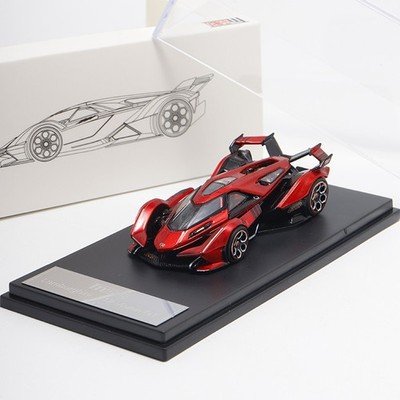 1:64 Lamborghini V12 VGT Konzept Auto Alloy Modell Sammlerstück Dekoration