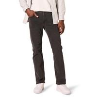Amazon Essentials Herren Stretchjeans Gerade Schwarz 40W/30L Verwaschen