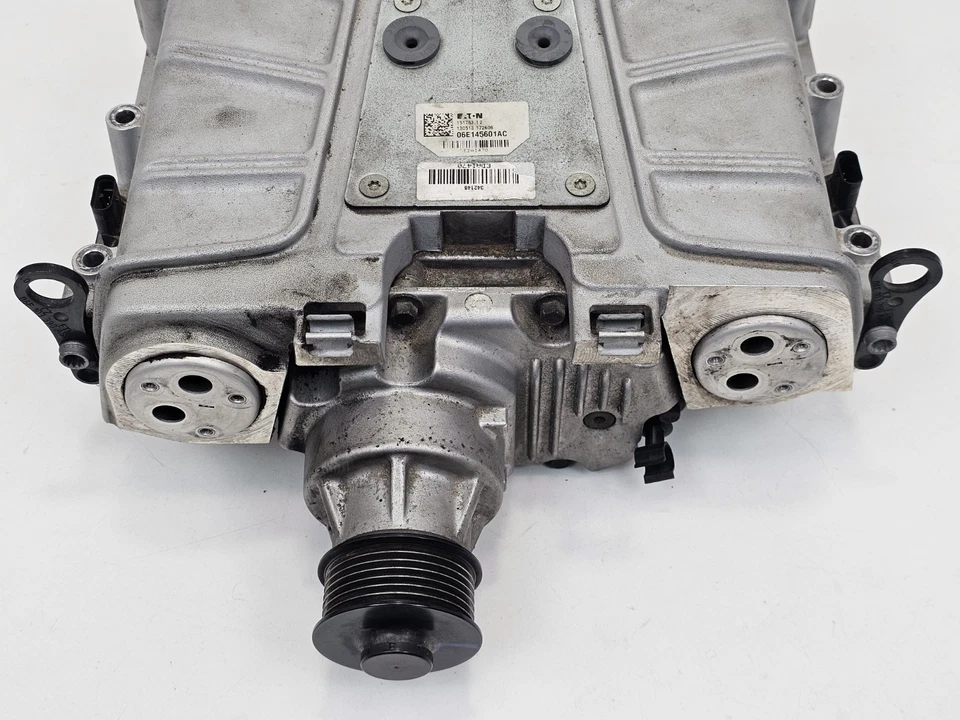 Soplador sobrealimentador motor AUDI A7 A6 A8 Q7 Q5 2012-2015 3,0 T OEM 06E145601AC Foto 3 de 4