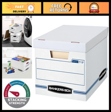 30-Pack File Storage Boxes with Lids - Letter/Legal Size, Durable Stackable