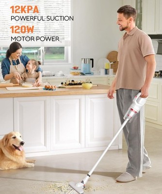 Cordless Stick Vacuum Cleaner Lightweight Powerful Handheld Vacuum