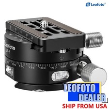 Leofoto GR-2 Geared Panning Adapter Arca Compatible