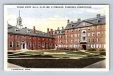 Cambridge MA-Massachusetts Smith Hall Harvard University Vintage Postcard Post