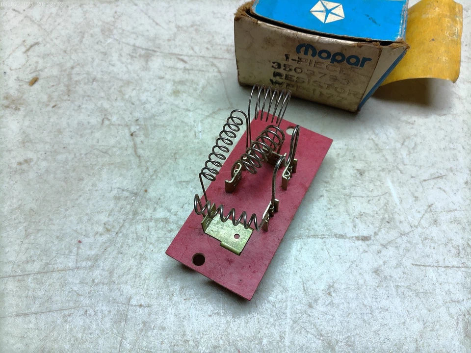 NOS 76 77 78 79 普利茅斯 Gran Fury 1976 道奇摩纳哥空调鼓风机电阻 3503793 — 第 3/4 张图片