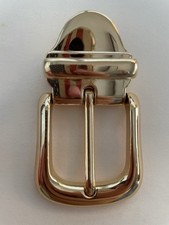 Belt Buckle Brass with Rounded Edges