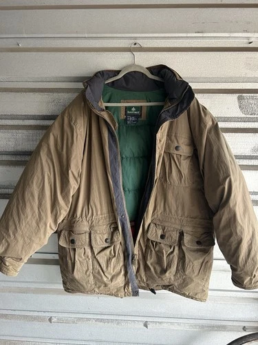 Vintage 90s Rainforest Down Utility Parka Jacket Men’s XL - product listing photo
