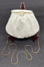 Gorgeous Vintage White La Regale Beaded Purse - Near Perfect Condition - Wedding