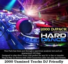 Hard Dance Music USB 64GB  2018  320kbps  DJ or Fan