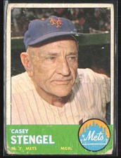 Top 10 Casey Stengel Baseball Cards 16