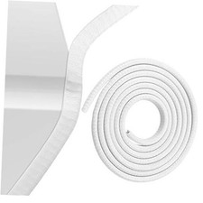 Car Door Edge Guards,Rubber Seal Protector U Shape Edge Trim Door 16 Feet White