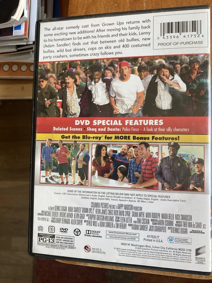 Grown Ups 2 (DVD) - Image 2 of 3