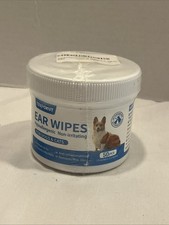 Ear Wipes For Dogs  Cats Hypoallergenic Non Irritating 50 Pcs Vet Recommended