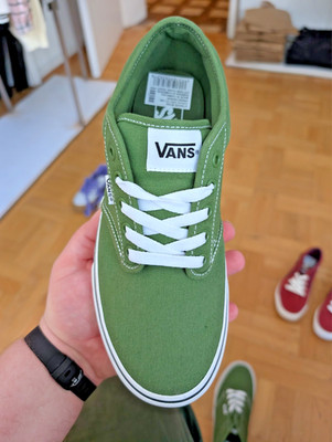 Vans Atwood Sneaker, (Canvas) Grün/Grün, 42 EU