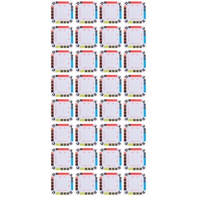 100 PCs Webstuhlwebebrettlieferungen handgefertigte DIY-Webkarten Tablet