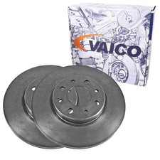 2x VAICO BREMSSCHEIBEN 257,5mm BELÜFTET VORNE passend für ALFA ROMEO 145 146 155